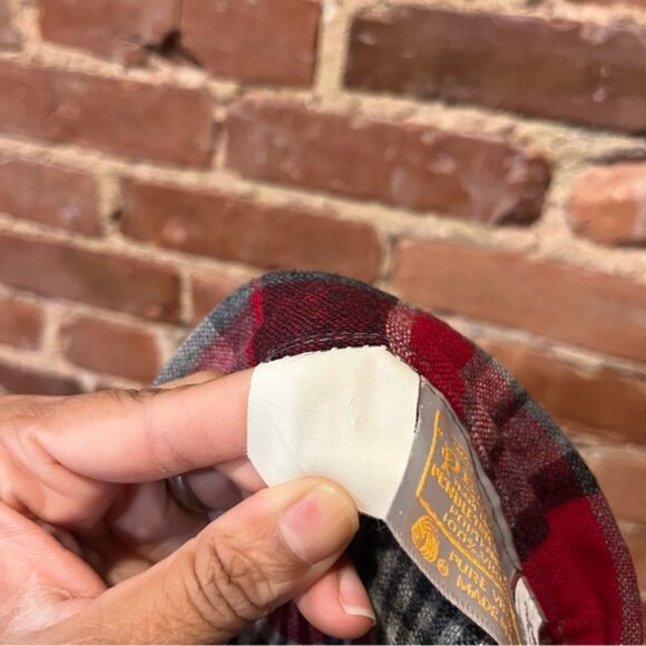 Pendleton 100% Virgin Wool Pleated Tartan Midi Dress Size 8 Made in USA - Picture 6 of 7